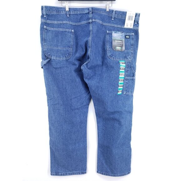 Key Denim Dungaree Traditional Fit Jeans Men's Size 48x30 - Picture 1 of 10